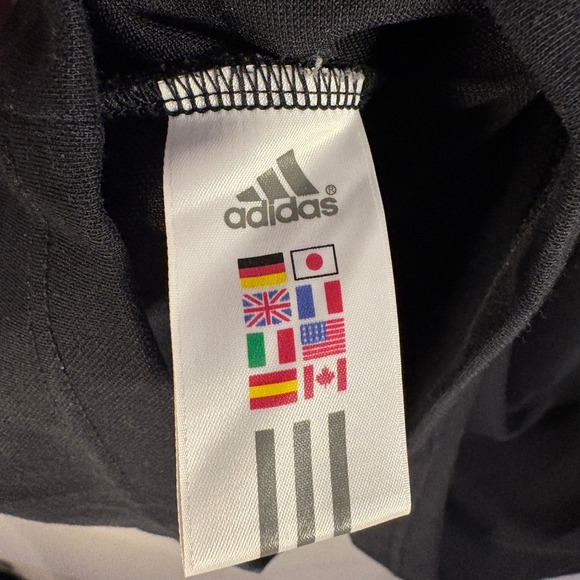 Adidas All Blacks Rugby Polo Shirt Black Mens 2XL Official Licensed - Picture 6 of 9